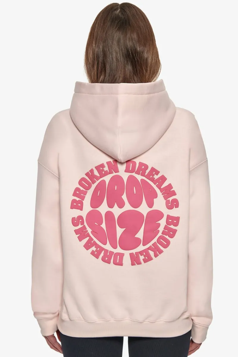 Frauen<Dropsize Broken Dreams Circle Hoodie Pink