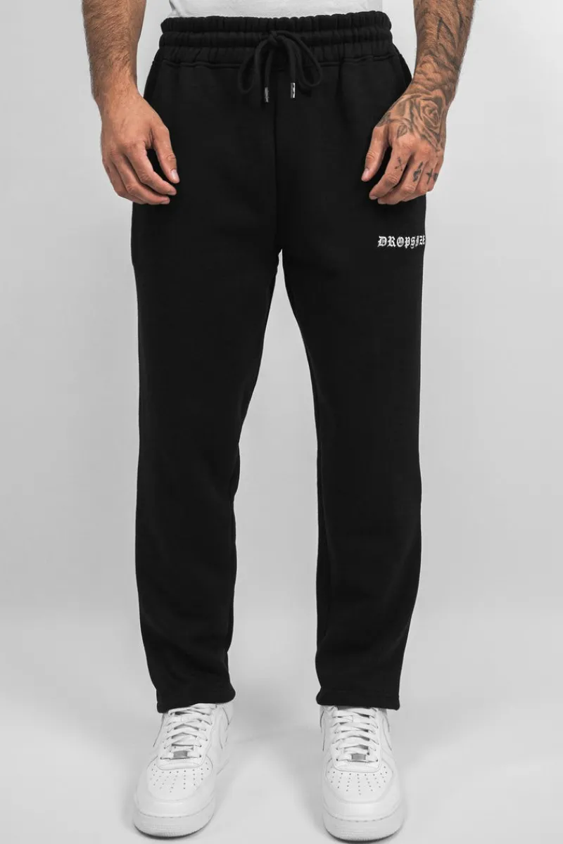 Jogging<Dropsize Button Pant Black