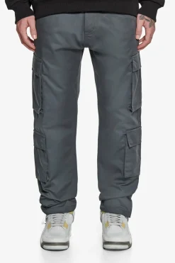 Cargos<Dropsize Double Cargo Pocket Workwear Pants Grey
