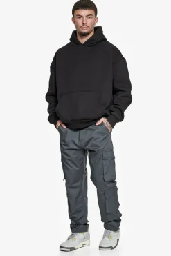 Cargos<Dropsize Double Cargo Pocket Workwear Pants Grey