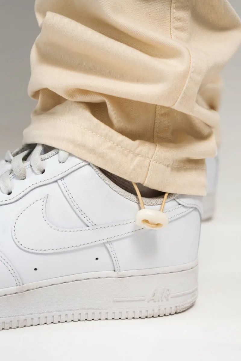 Cargos<Dropsize Double Pocket Cargo Pant Beige