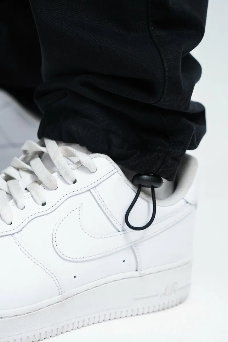Cargos<Dropsize Double Pocket Cargo Pant Black