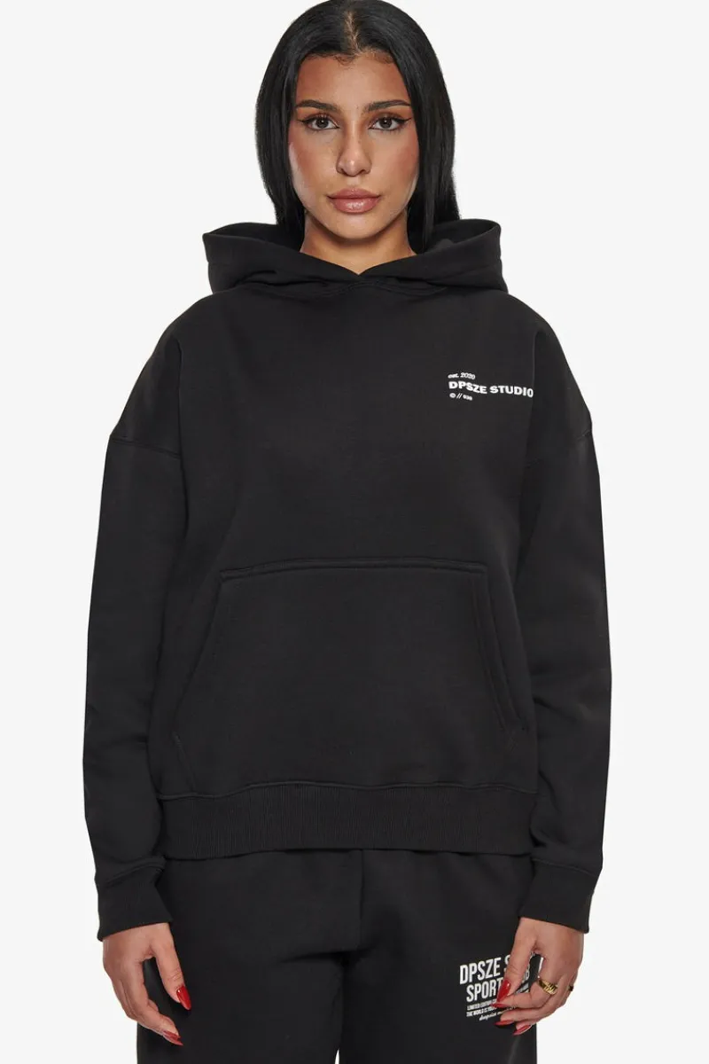 Frauen<Dropsize Dp Studio Hoodie Black