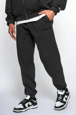 Jogging<Dropsize Embo V2 Jogger Acid Washed Black