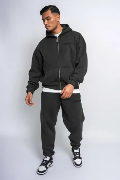 Jogging<Dropsize Embo V2 Jogger Acid Washed Black