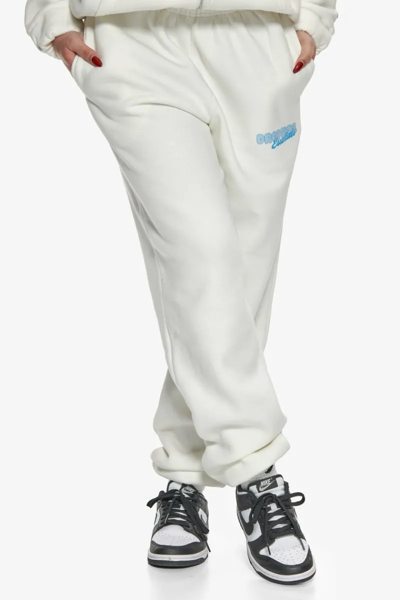 Frauen<Dropsize Essential Crew Sweat Jogger Cream White
