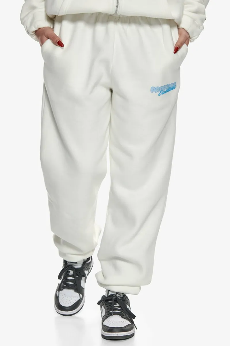 Frauen<Dropsize Essential Crew Sweat Jogger Cream White