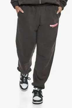 Frauen<Dropsize Essential Crew Sweat Jogger Washed Black