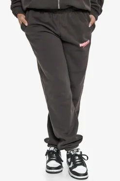 Frauen<Dropsize Essential Crew Sweat Jogger Washed Black