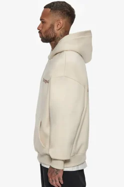 Hoodie<Dropsize Heavy Backlogo Hoodie Coconut Milk / Brown