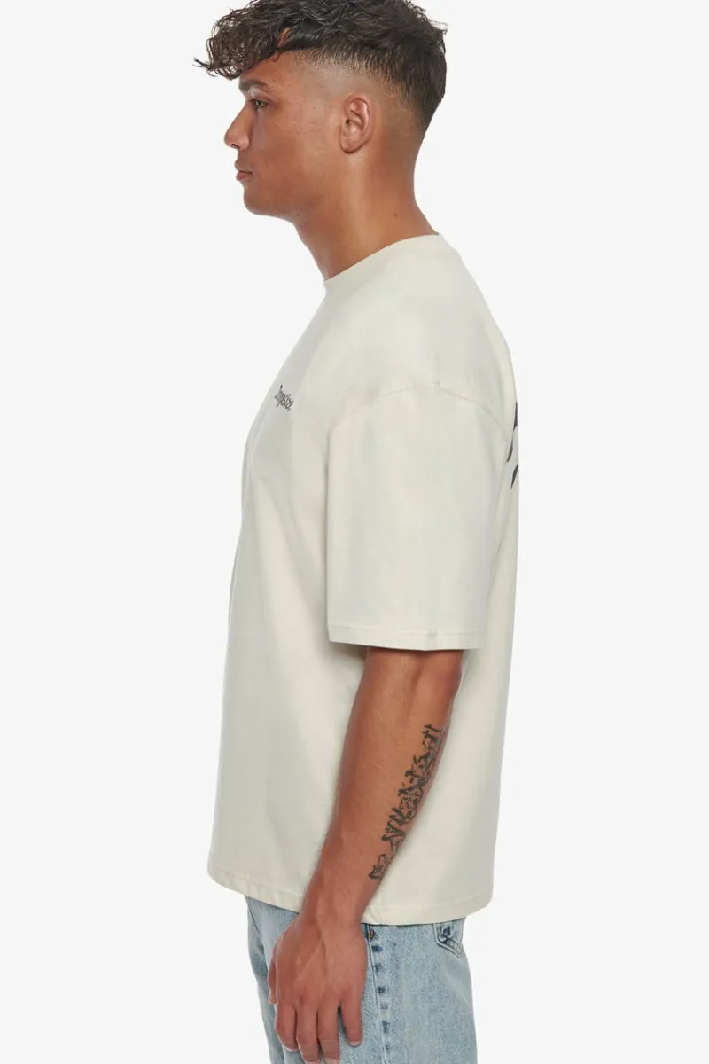 T-Shirt<Dropsize Heavy Backlogo T-Shirt Coconut Milk / Grey
