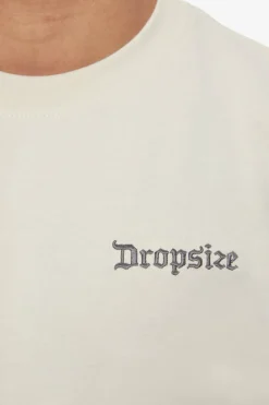 T-Shirt<Dropsize Heavy Backlogo T-Shirt Coconut Milk / Grey
