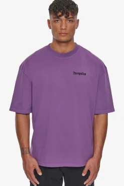 T-Shirt<Dropsize Heavy Backlogo T-Shirt Washed Purple