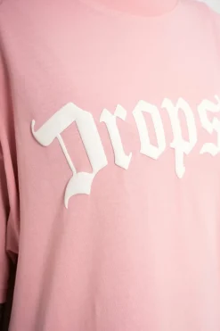 Frauen<Dropsize Heavy Big Logo T-Shirt Pink