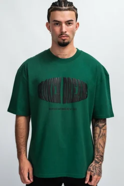 T-Shirt<Dropsize Heavy Broken Dreams T-Shirt Green