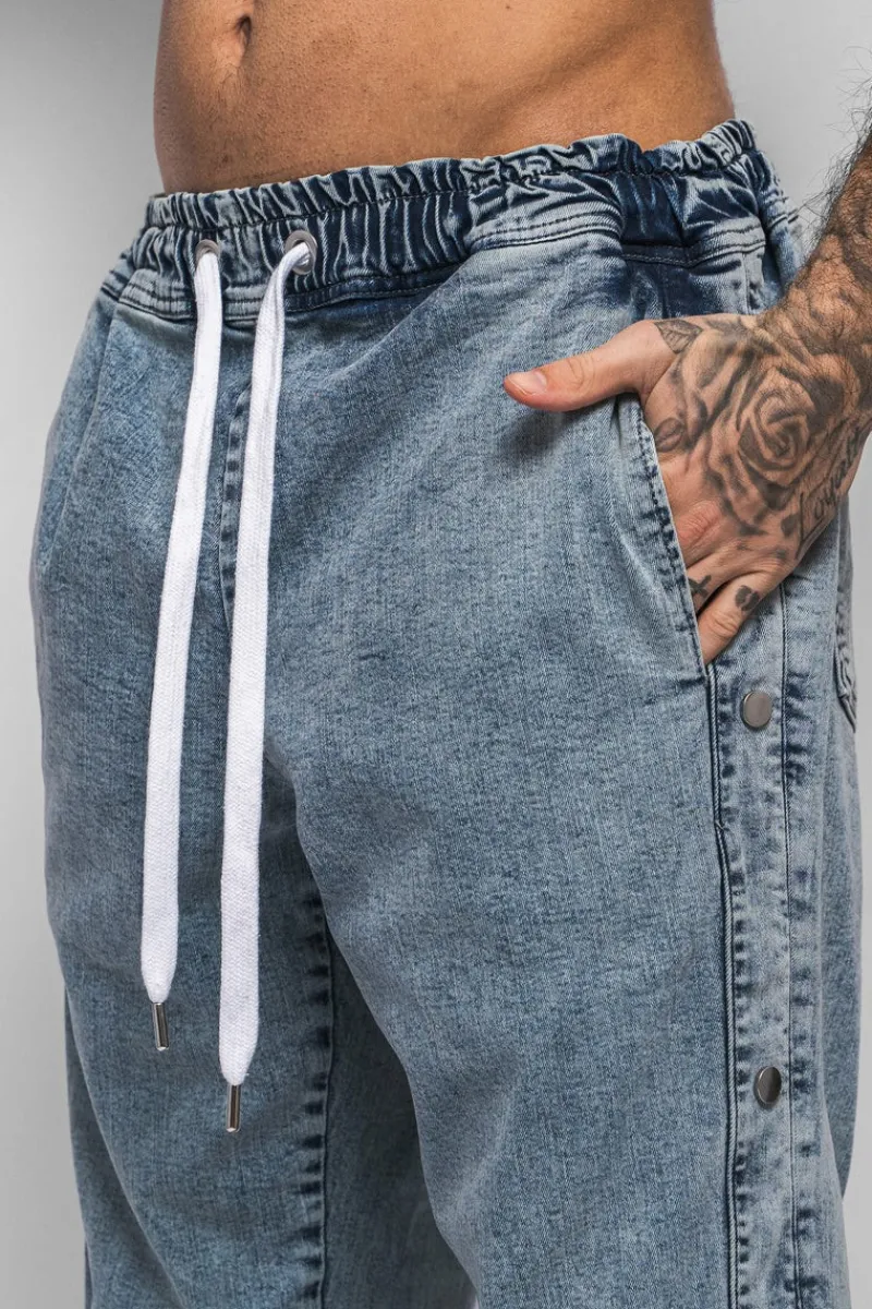 Jeans<Dropsize Heavy Button Jeans Light Blue