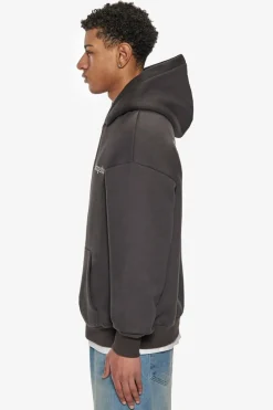 Hoodie<Dropsize Heavy Cloud Dove Hoodie Washed Black