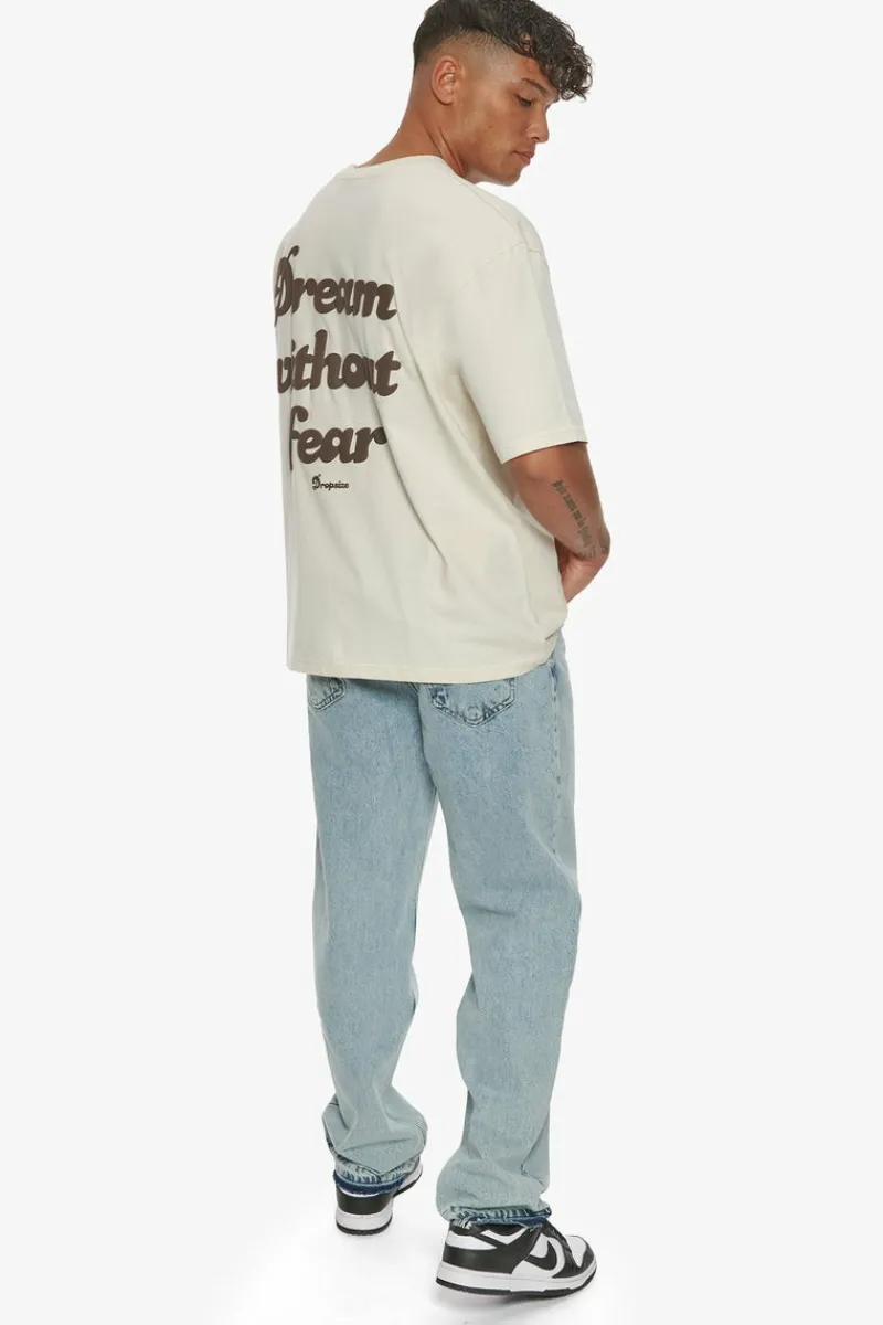 T-Shirt<Dropsize Heavy Dream Without Fear T-Shirt Coconut Milk