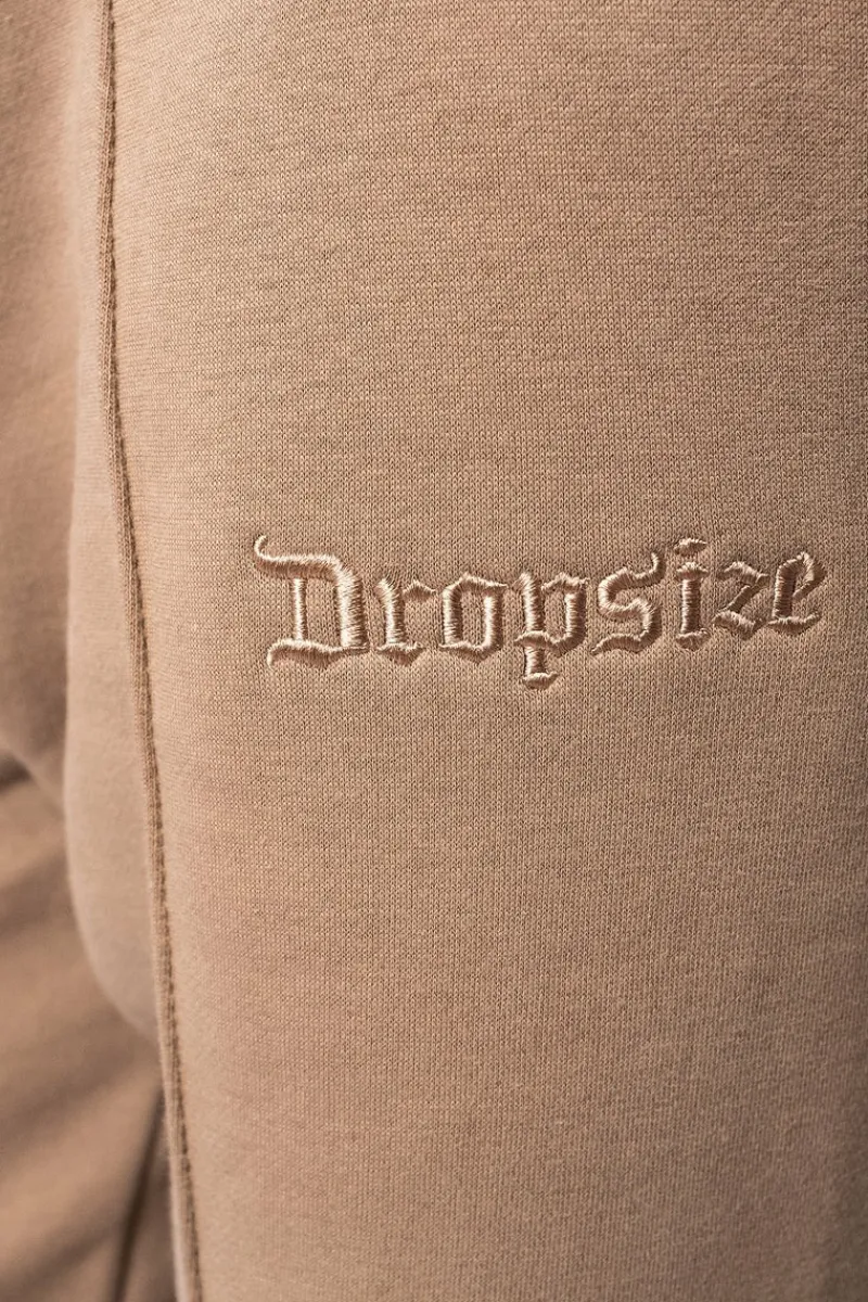 Jogging<Dropsize Heavy Embo Sweat Pant Sand
