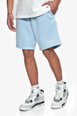 Shorts<Dropsize Heavy Embo Sweatshorts Baby Blue
