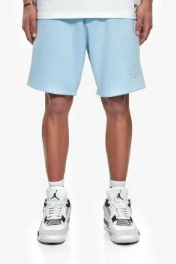 Shorts<Dropsize Heavy Embo Sweatshorts Baby Blue