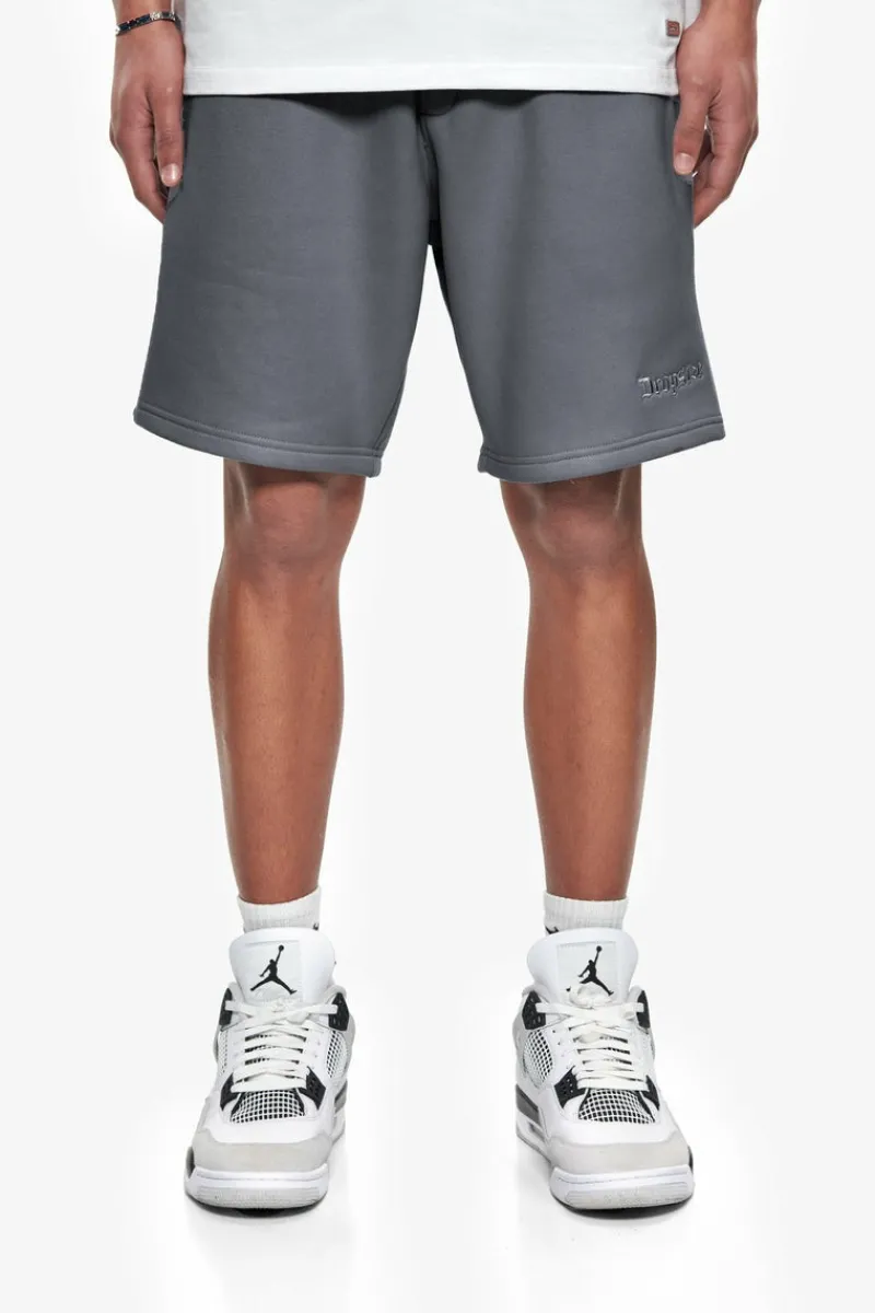 Shorts<Dropsize Heavy Embo Sweatshorts Light Grey