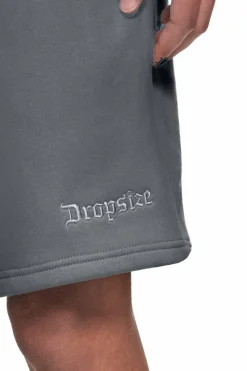 Shorts<Dropsize Heavy Embo Sweatshorts Light Grey