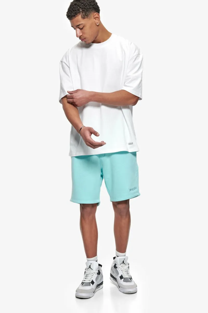 Shorts<Dropsize Heavy Embo Sweatshorts Turquoise