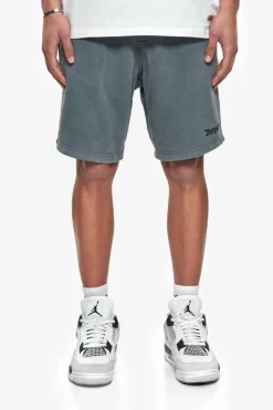 Shorts<Dropsize Heavy Embo Sweatshorts Washed Grey