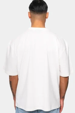 T-Shirt<Dropsize Heavy Embo T-Shirt Coconut Cream