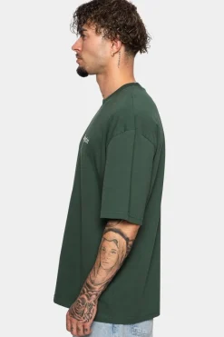 T-Shirt<Dropsize Heavy Embo T-Shirt Dark Green