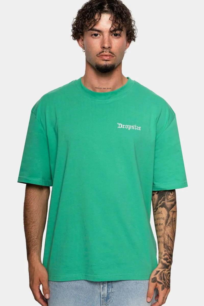 T-Shirt<Dropsize Heavy Embo T-Shirt Mint Green