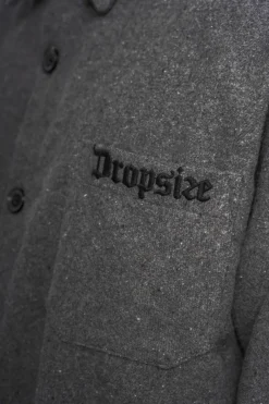 Jacken<Dropsize Heavy Flannel Jacket Grey