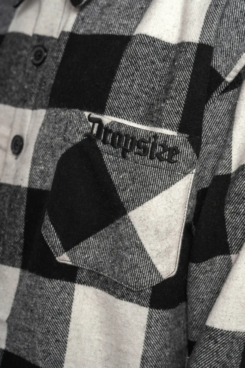 Jacken<Dropsize Heavy Flannel Jacket White Black