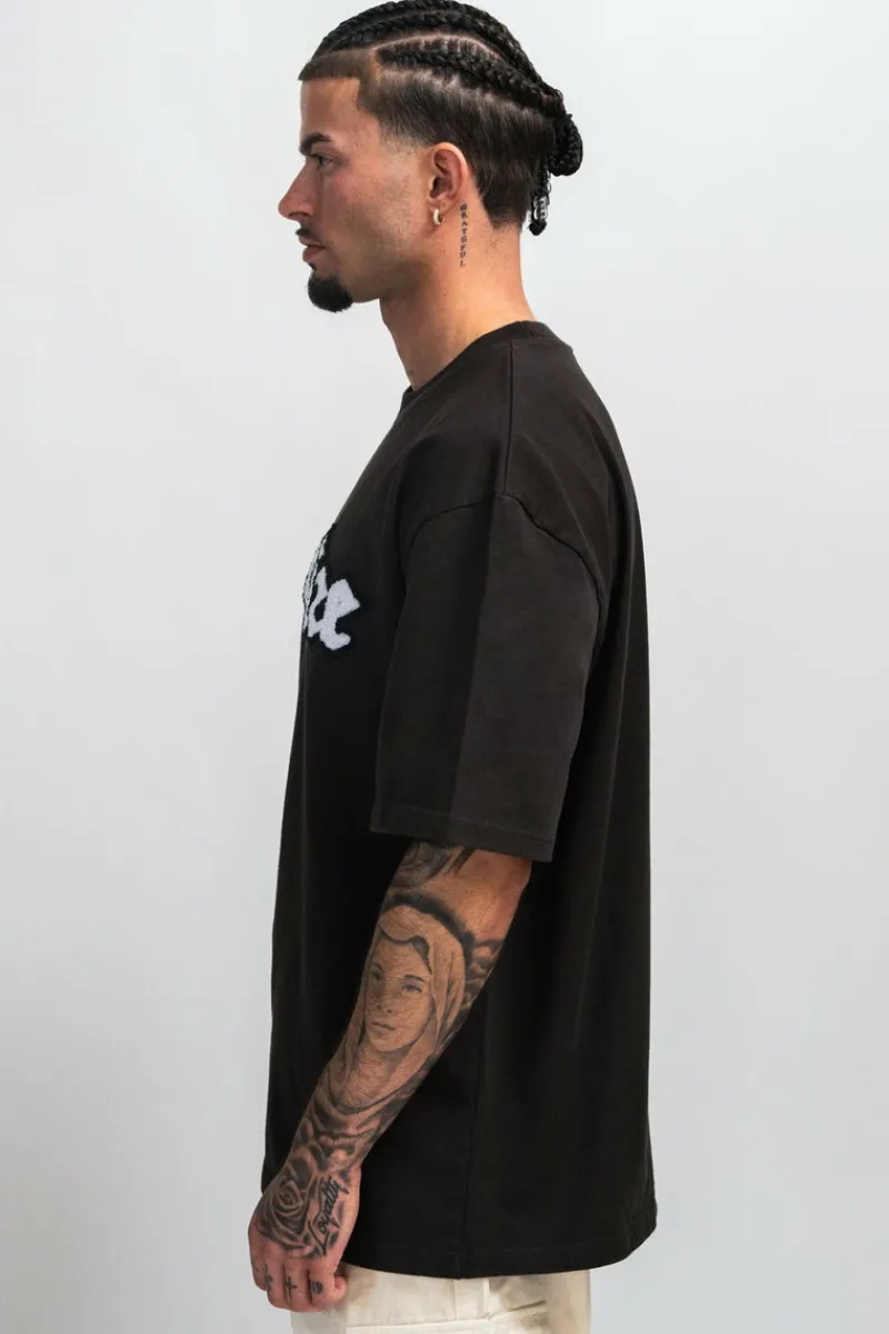 T-Shirt<Dropsize Heavy Frottee Embo T-Shirt
