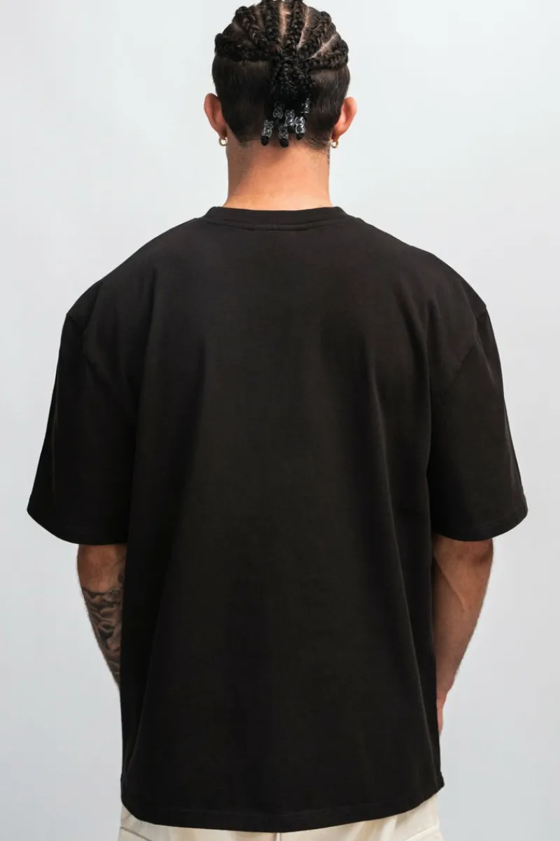 T-Shirt<Dropsize Heavy Frottee Embo T-Shirt