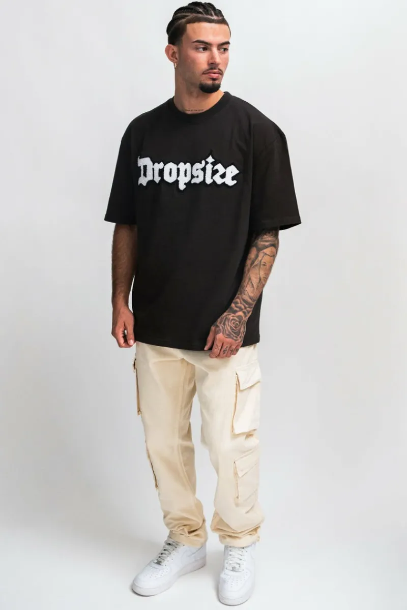 T-Shirt<Dropsize Heavy Frottee Embo T-Shirt