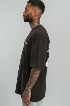 T-Shirt<Dropsize Heavy Grow Rich T-Shirt Washed Black
