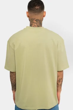 T-Shirt<Dropsize Heavy Hd Front Logo T-Shirt Pistachio