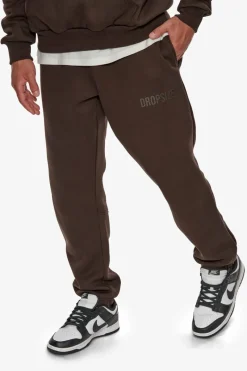 Jogging<Dropsize Heavy Hd Print Jogger Chocolate Brown