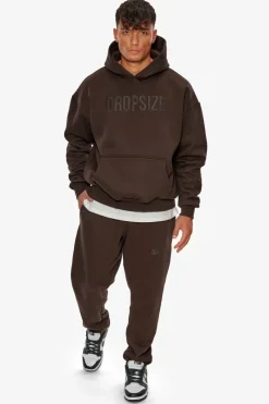 Jogging<Dropsize Heavy Hd Print Jogger Chocolate Brown