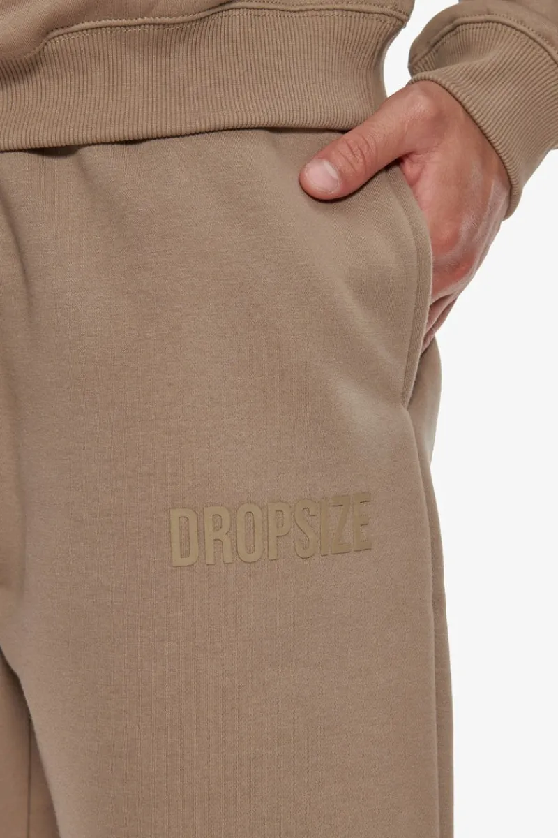 Jogging<Dropsize Heavy Hd Print Jogger Silver Mink
