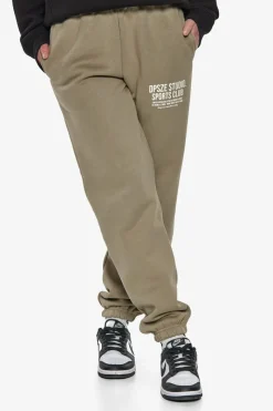 Frauen<Dropsize Heavy Ladies Sportsclub Jogger Khaki