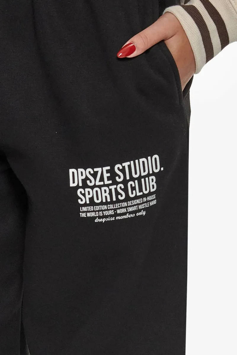 Frauen<Dropsize Heavy Ladies Sportsclub Jogger Black