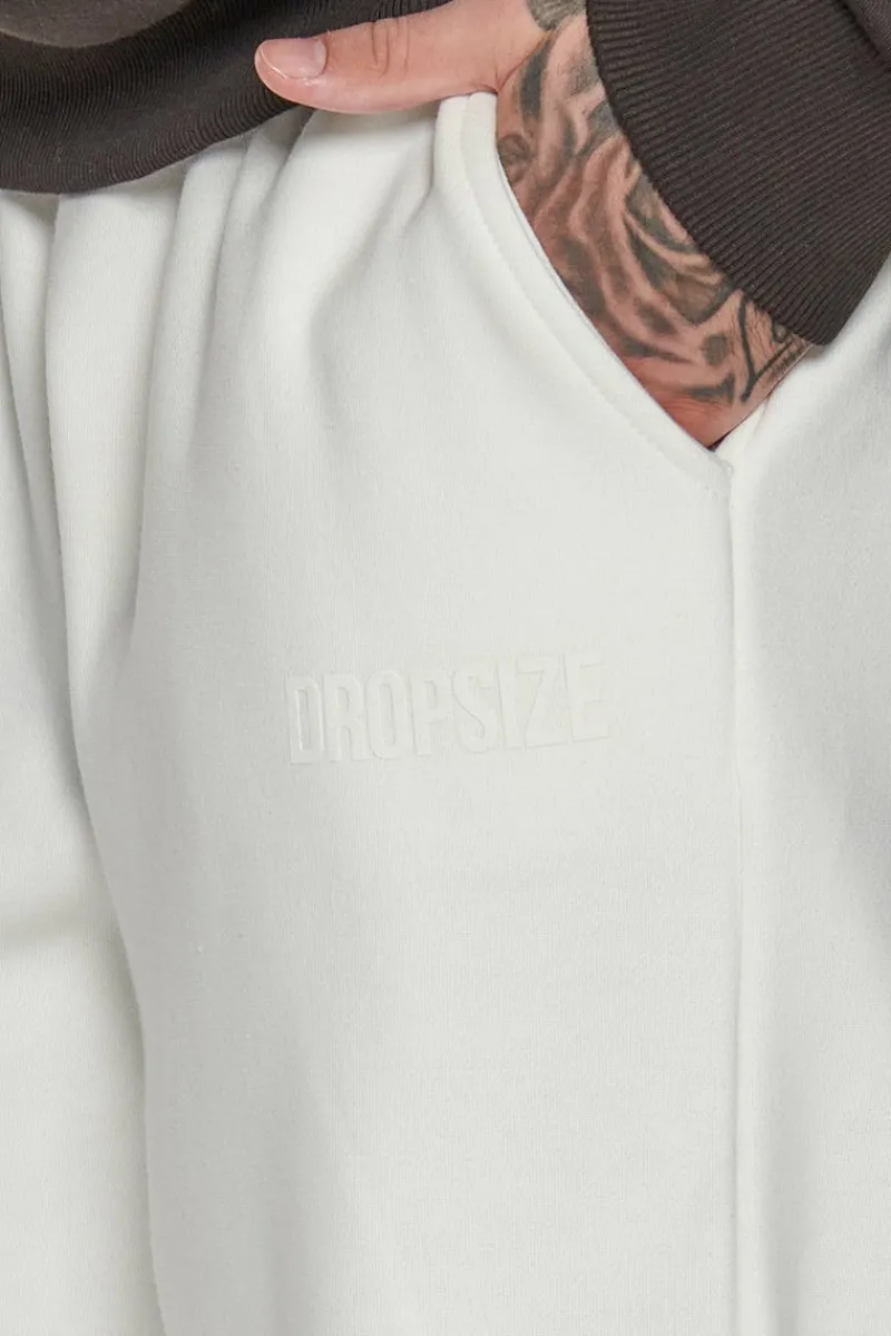 Jogging<Dropsize Heavy Loose Fit Jogger Cream White