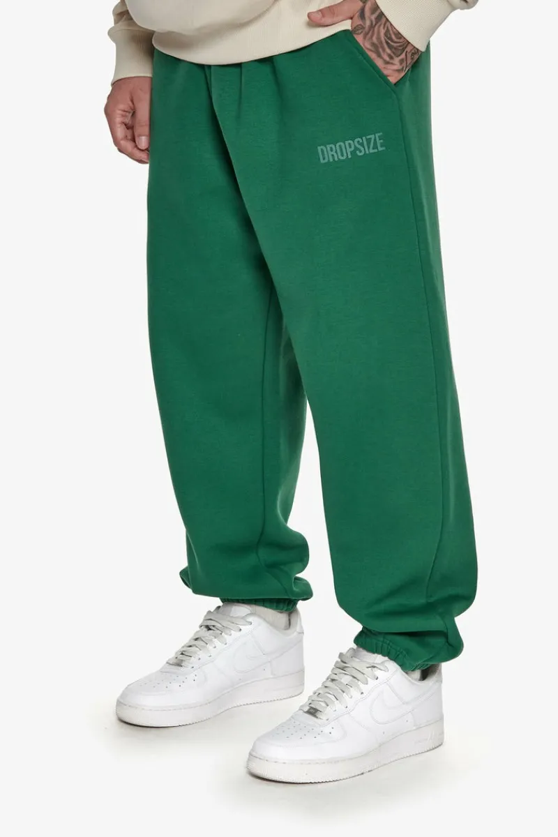 Jogging<Dropsize Heavy Loose Fit Jogger Washed Green