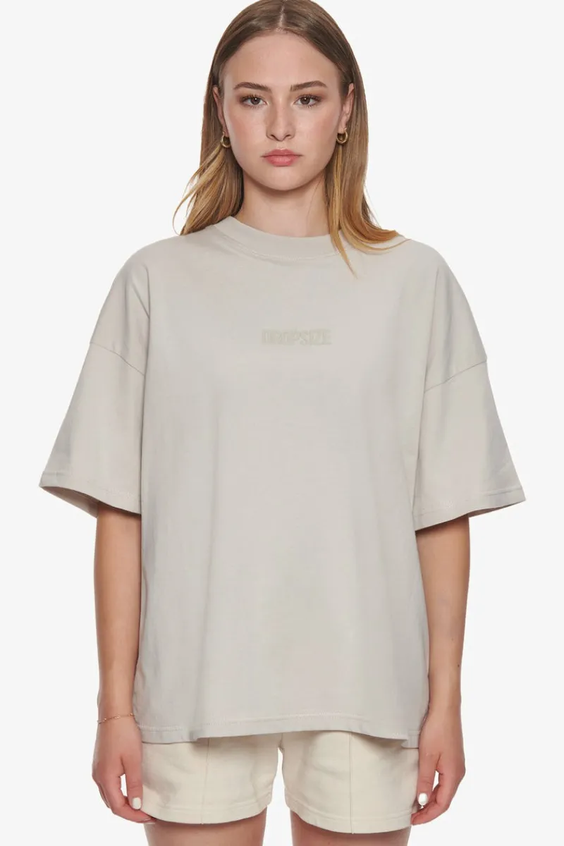 Frauen<Dropsize Heavy Middle Hd Print T-Shirt Moon Beam