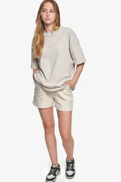 Frauen<Dropsize Heavy Middle Hd Print T-Shirt Moon Beam