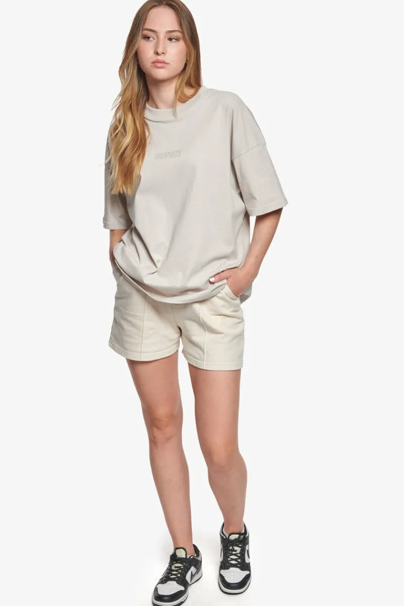 Frauen<Dropsize Heavy Middle Hd Print T-Shirt Moon Beam