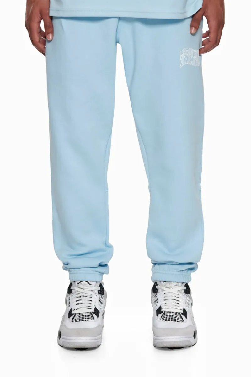 Jogging<Dropsize Heavy Mirrored Logo Jogger Baby Blue